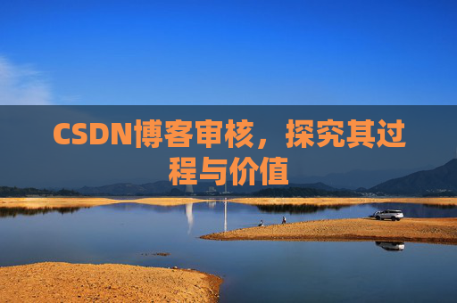 CSDN博客审核,探究其过程与价值